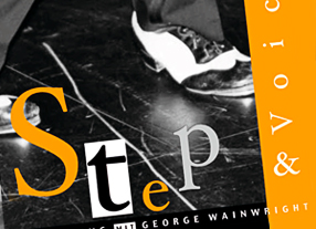 CD-Covergestaltung Step & Voice durch Kommunikationsagentur durchgedacht Berlin - Covergestaltungen für Kunst- und Musikbranche für unterschiedliche Medien