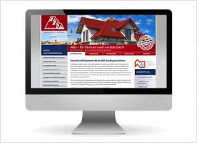 Entwicklung Internetauftritt für ABD Bedachungen, Webdesign, Webtexte, Internetkonzeption, durchgedacht, Kommunikationsagentur in Berlin