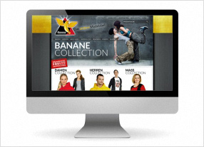 Entwicklung Onlineshop für Modeunternehmen, Webdesign und Text, durchgedacht Kommunikationsagentur in Berlin