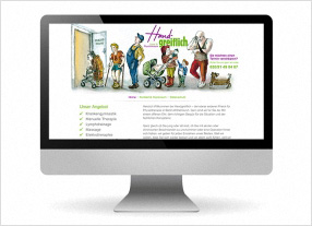 Homepageerstellung, Webdesign für ein Unternehmen aus dem Gesundheitsbereich, durchgedacht Kommunikationsagentur in Berlin