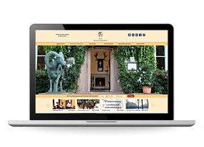 Designentwicklung Internetauftritt Hotel Doellnsee in der Schorfheide