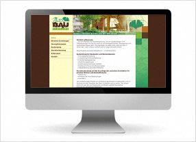 Homepageerstellung, Webdesign, Webtexte für ein Unternehmen aus dem Naturbaubereich,durchgedacht Kommunikationsagentur in Berlin